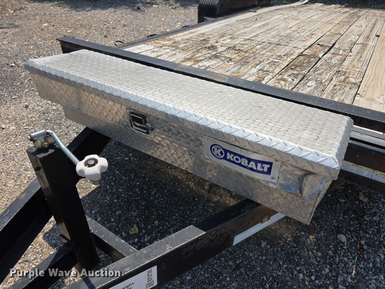 image for item EF3735 2019 Haul Rite Sure-trac  tilt deck equipment trailer