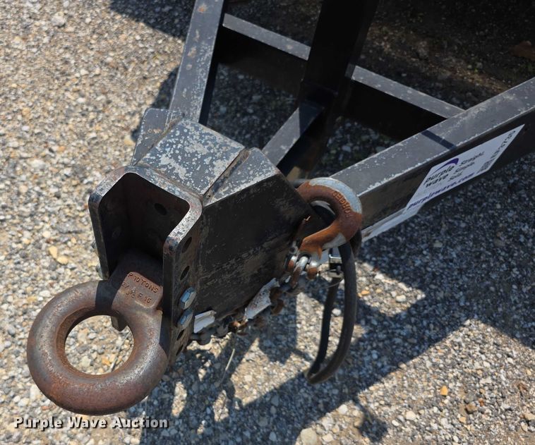 image for item EF3735 2019 Haul Rite Sure-trac  tilt deck equipment trailer