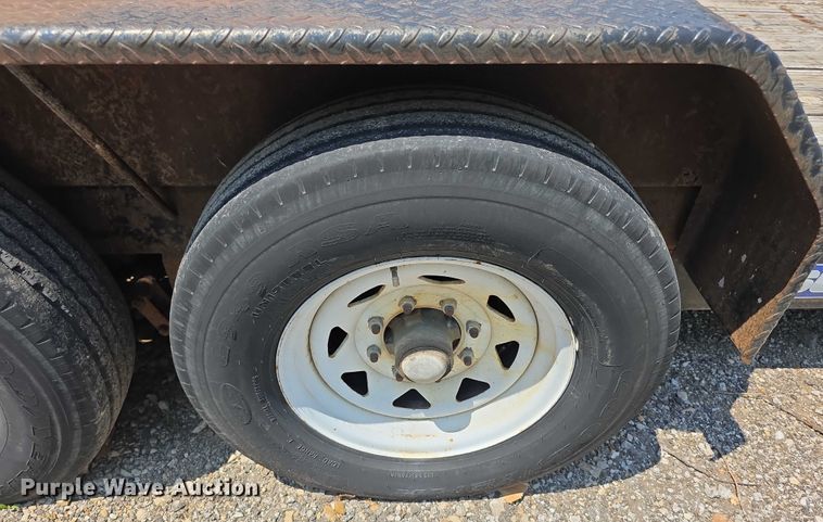 image for item EF3735 2019 Haul Rite Sure-trac  tilt deck equipment trailer