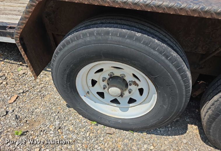 image for item EF3735 2019 Haul Rite Sure-trac  tilt deck equipment trailer