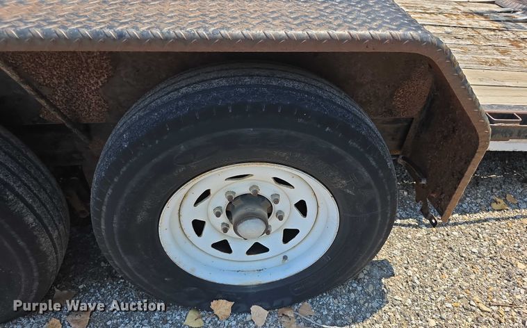 image for item EF3735 2019 Haul Rite Sure-trac  tilt deck equipment trailer