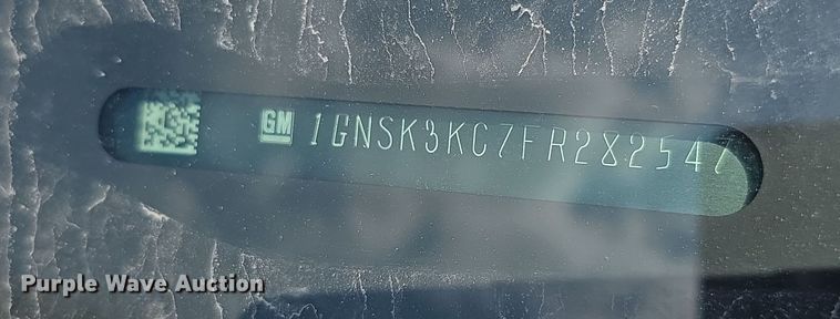 image for item EF3749 2015 Chevrolet Tahoe SSV SUV