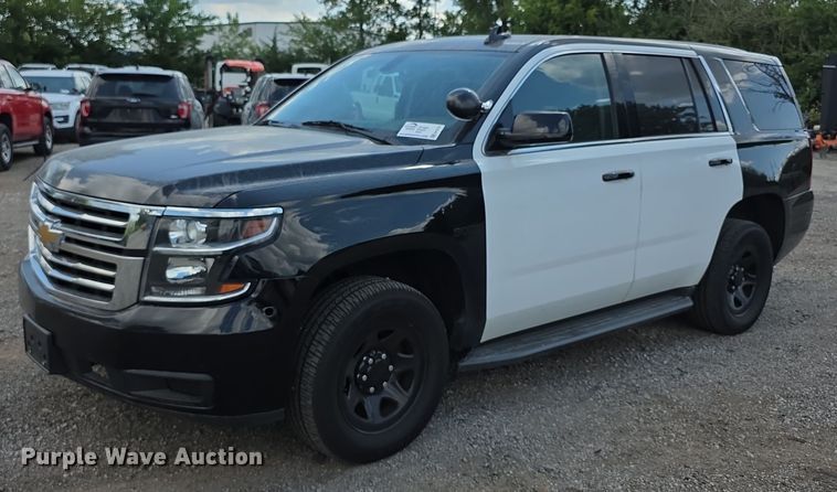 image for item EF3751 2020 Chevrolet Tahoe Police SUV