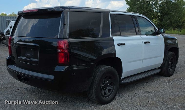 image for item EF3751 2020 Chevrolet Tahoe Police SUV