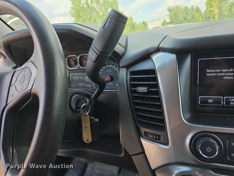 image for item EF3751 2020 Chevrolet Tahoe Police SUV