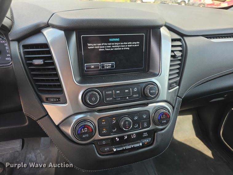 image for item EF3751 2020 Chevrolet Tahoe Police SUV