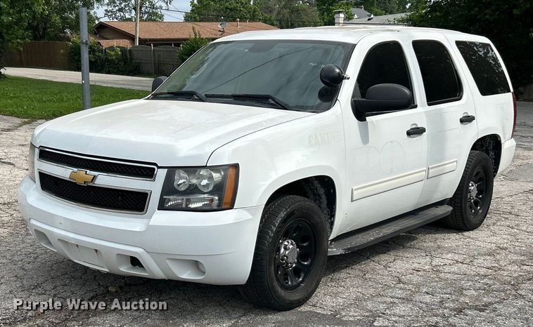 image for item EK8242 2013 Chevrolet Tahoe Police SUV