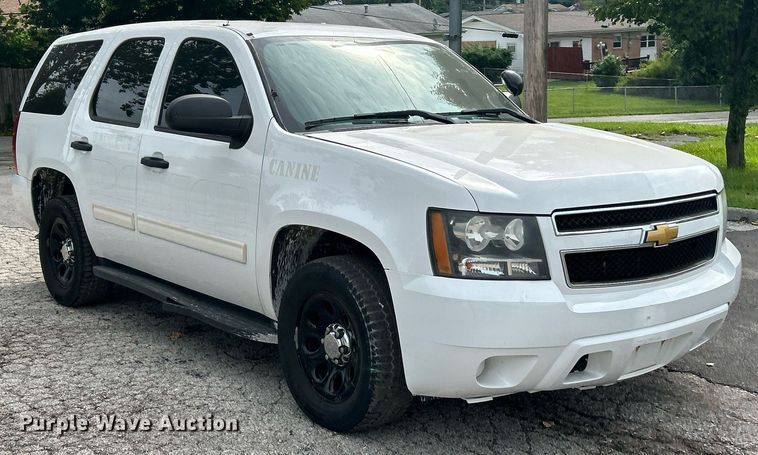 image for item EK8242 2013 Chevrolet Tahoe Police SUV