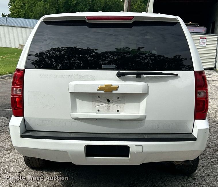 image for item EK8242 2013 Chevrolet Tahoe Police SUV