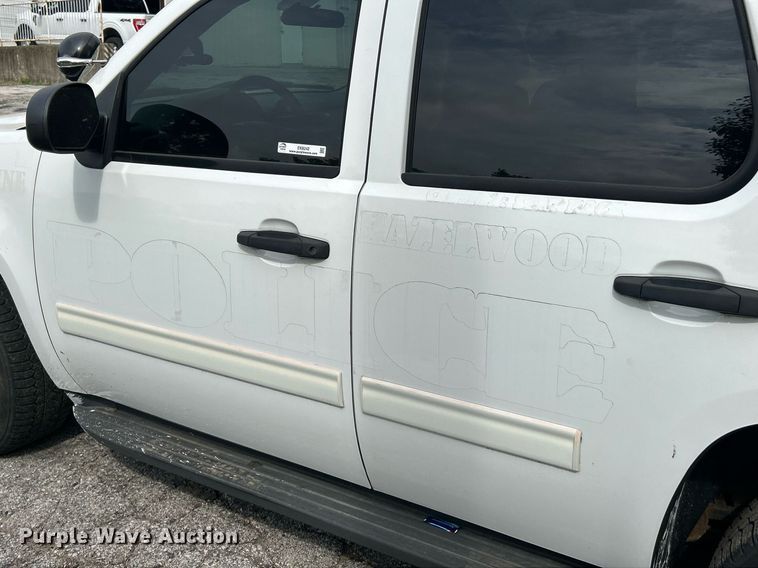 image for item EK8242 2013 Chevrolet Tahoe Police SUV