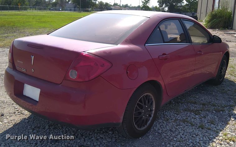 image for item EM8061 2007 Pontiac G6 