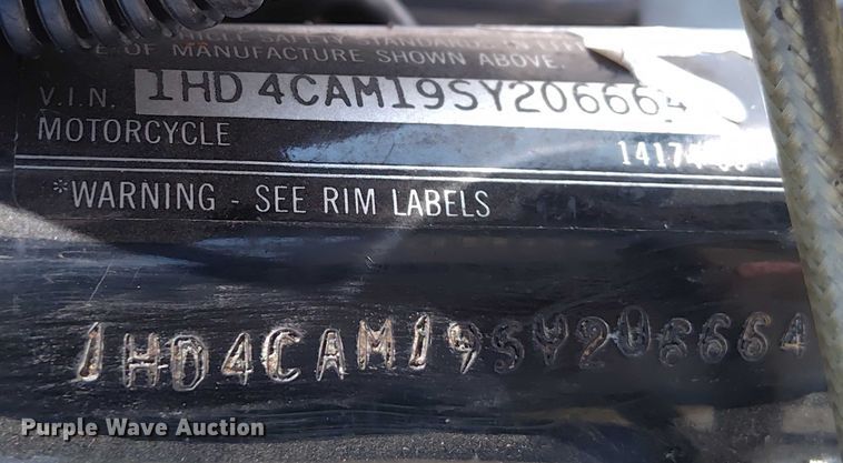 image for item EM8064 1995 Harley-Davidson Sportster XL883  motorcycle