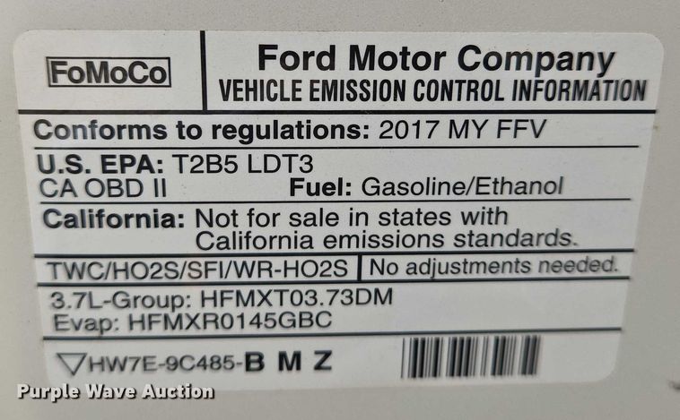 image for item EN8319 2017 Ford Explorer Police Interceptor SUV