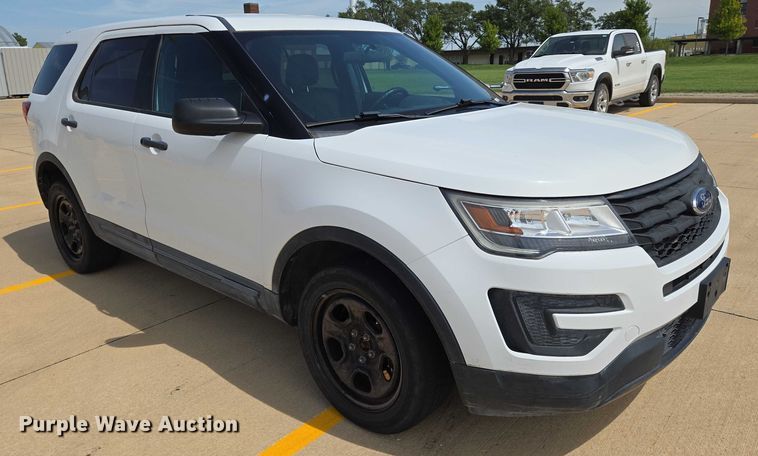 image for item EN8320 2017 Ford Explorer Police Interceptor SUV