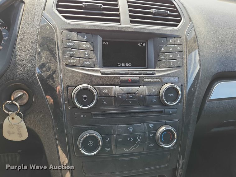 image for item EN8320 2017 Ford Explorer Police Interceptor SUV