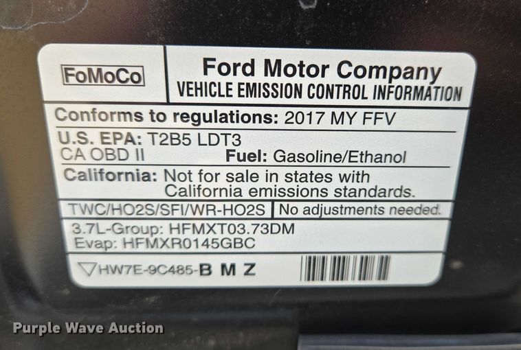 image for item EN8321 2017 Ford Explorer Police Interceptor SUV