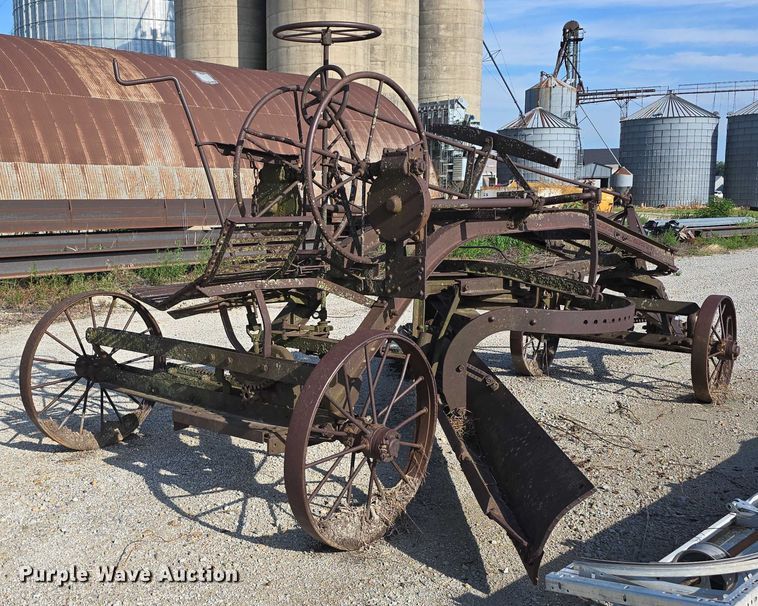 image for item EO1557 Adams Leaning Wheel Grader No 8 pull type grader