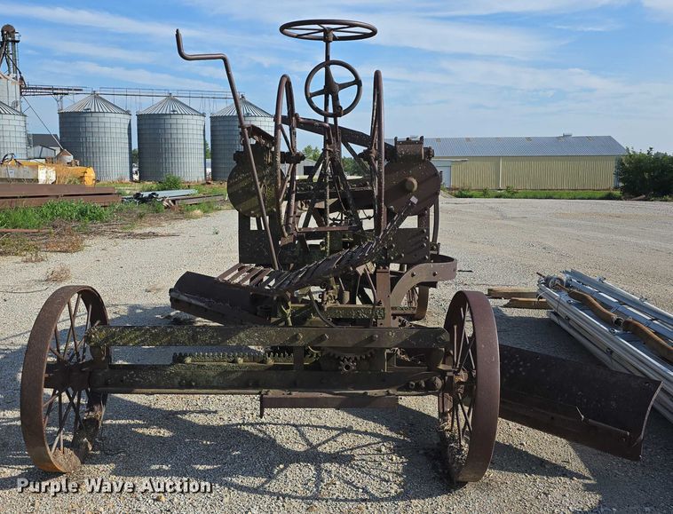 image for item EO1557 Adams Leaning Wheel Grader No 8 pull type grader