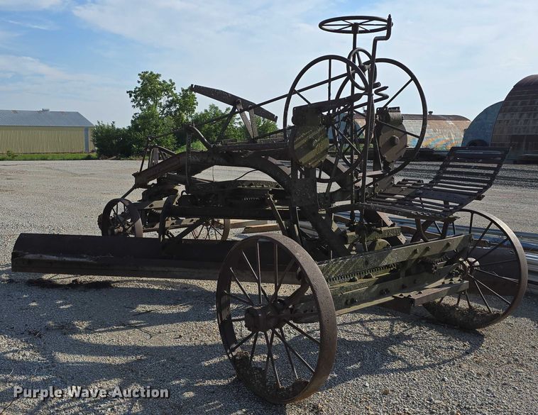 image for item EO1557 Adams Leaning Wheel Grader No 8 pull type grader