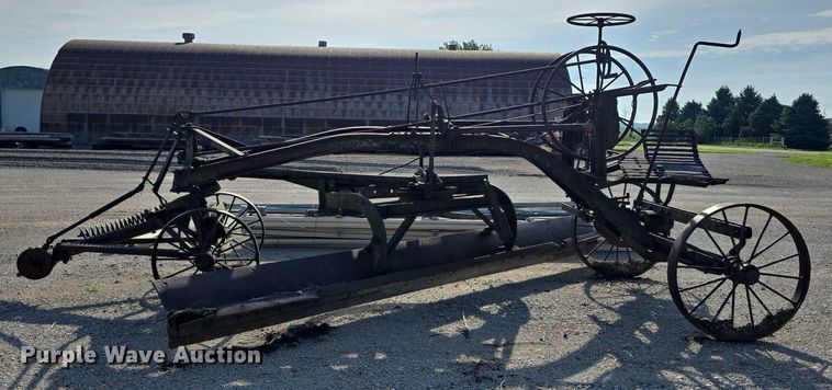 image for item EO1557 Adams Leaning Wheel Grader No 8 pull type grader