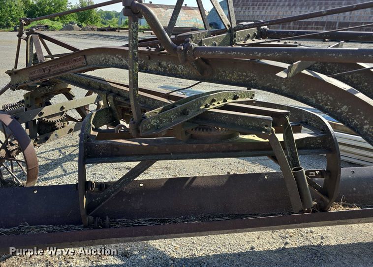 image for item EO1557 Adams Leaning Wheel Grader No 8 pull type grader