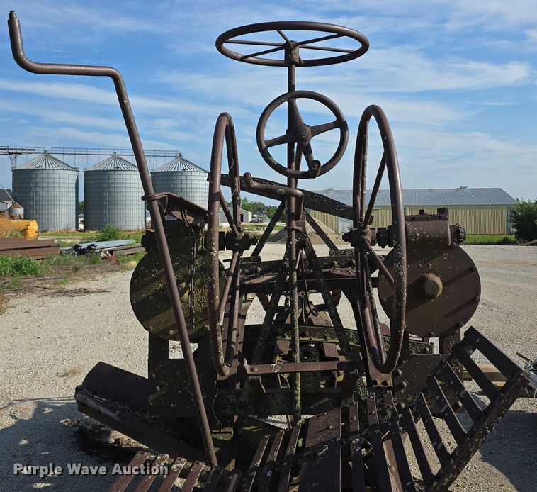 image for item EO1557 Adams Leaning Wheel Grader No 8 pull type grader