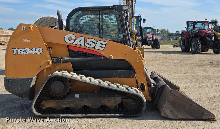image for item EO1559 2019 Case TR340 tracked skid steer loader
