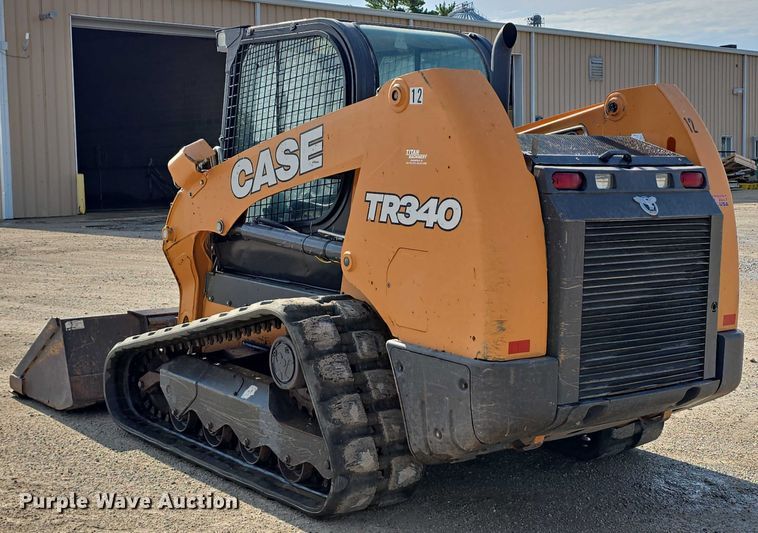 image for item EO1559 2019 Case TR340 tracked skid steer loader
