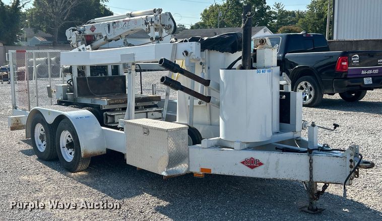 image for item ET3011 2002 S.D.P Manufacturing EZ Hauler 2500 mini digger derrick
