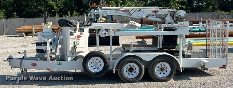 image for item ET3011 2002 S.D.P Manufacturing EZ Hauler 2500 mini digger derrick