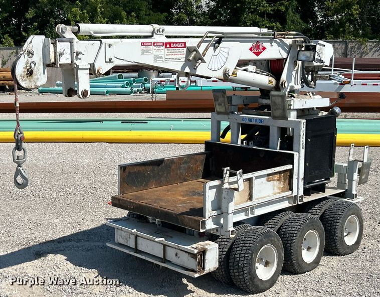 image for item ET3011 2002 S.D.P Manufacturing EZ Hauler 2500 mini digger derrick