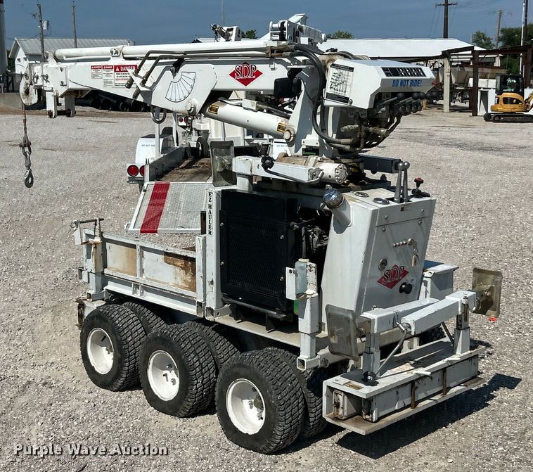 image for item ET3011 2002 S.D.P Manufacturing EZ Hauler 2500 mini digger derrick