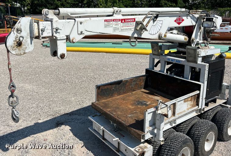 image for item ET3011 2002 S.D.P Manufacturing EZ Hauler 2500 mini digger derrick