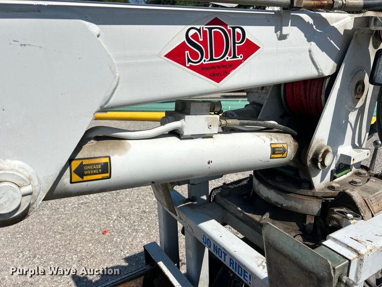 image for item ET3011 2002 S.D.P Manufacturing EZ Hauler 2500 mini digger derrick