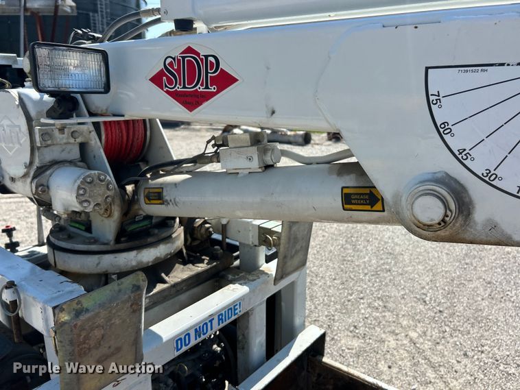 image for item ET3011 2002 S.D.P Manufacturing EZ Hauler 2500 mini digger derrick