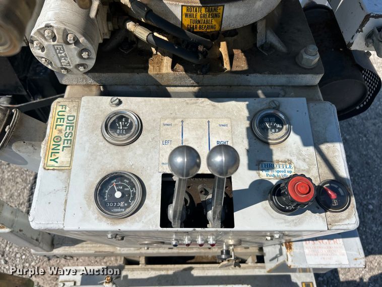 image for item ET3011 2002 S.D.P Manufacturing EZ Hauler 2500 mini digger derrick