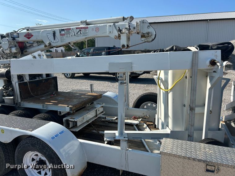 image for item ET3011 2002 S.D.P Manufacturing EZ Hauler 2500 mini digger derrick