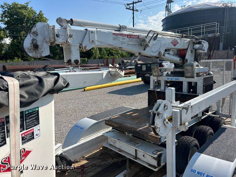 image for item ET3011 2002 S.D.P Manufacturing EZ Hauler 2500 mini digger derrick