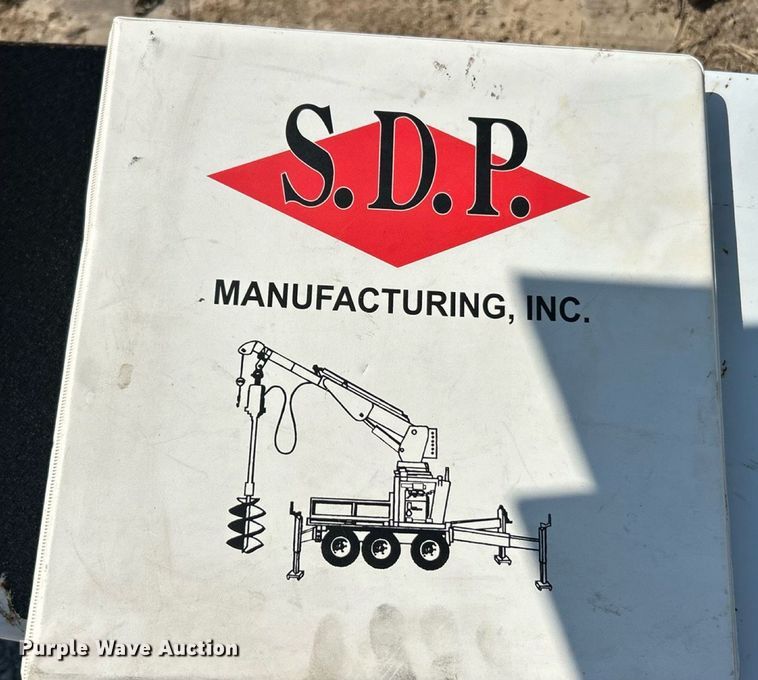 image for item ET3011 2002 S.D.P Manufacturing EZ Hauler 2500 mini digger derrick