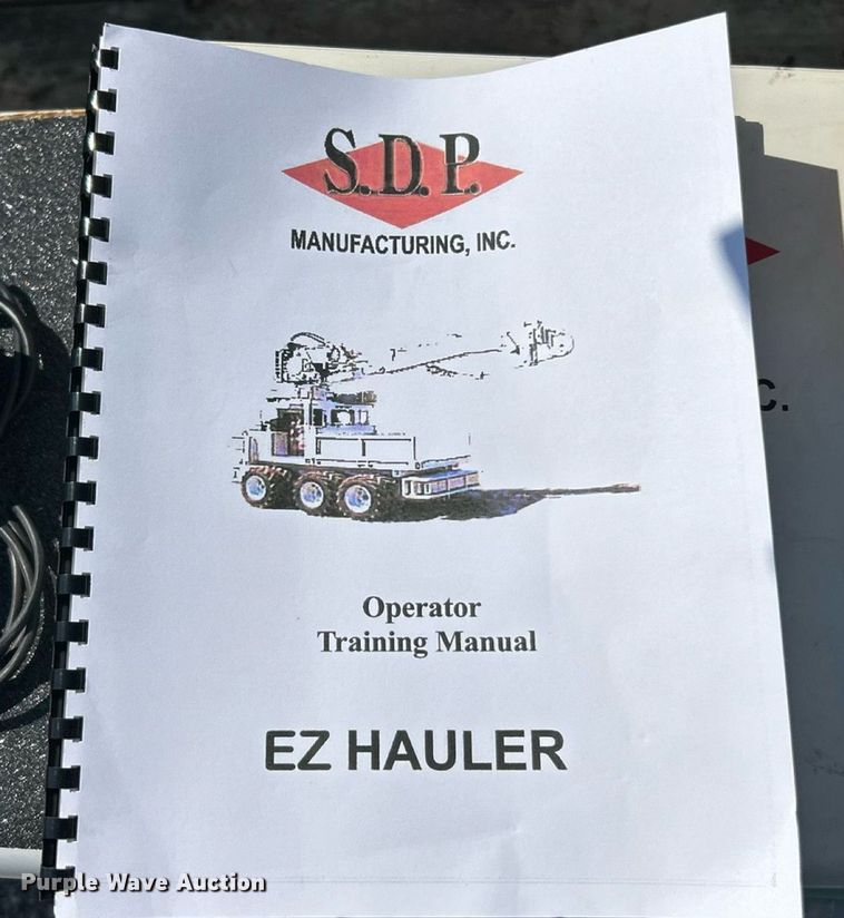 image for item ET3011 2002 S.D.P Manufacturing EZ Hauler 2500 mini digger derrick