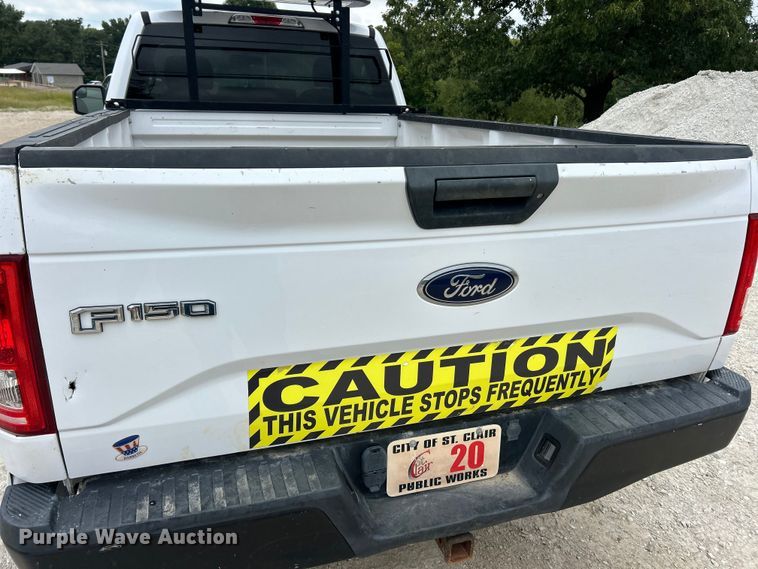 image for item ET3070 2016 Ford F150 XL pickup truck