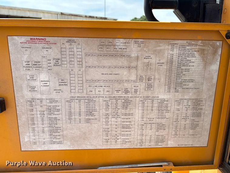 image for item EU0021 2006 Blue Bird Vision school bus