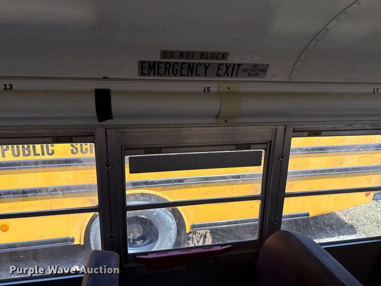 image for item EU0022 2005 Blue Bird Vision school bus