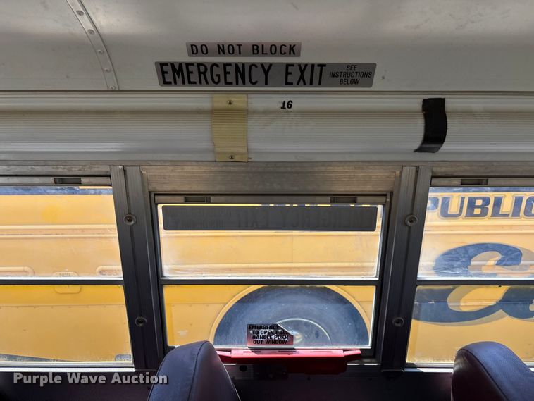 image for item EU0022 2005 Blue Bird Vision school bus