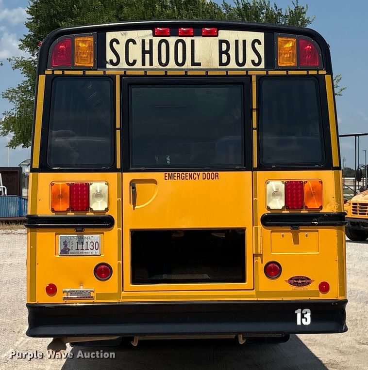 image for item EU0023 2011 Thomas Built school bus