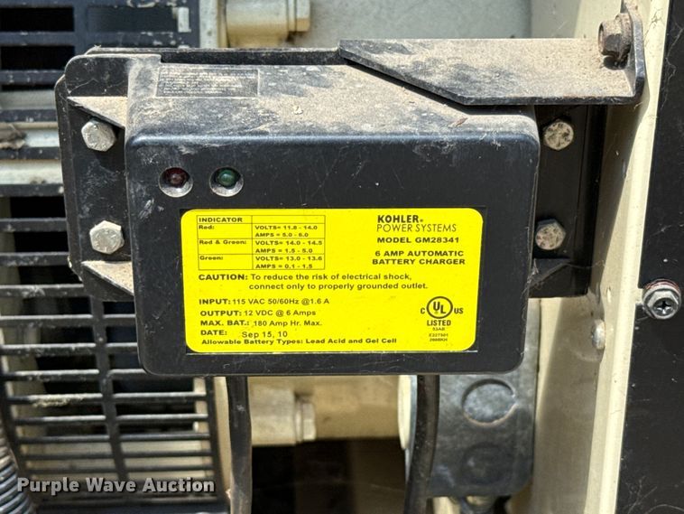 image for item EU2145 2005 Kohler 2OREOZJB generator