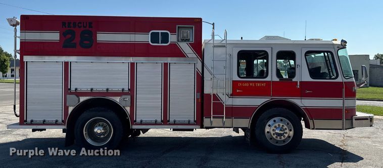 image for item EU2146 1990 Kovatch Rescue pumper fire truck