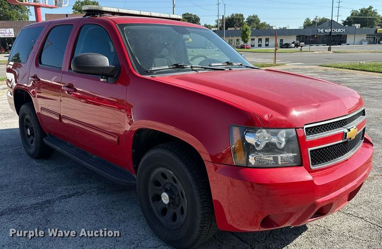 image for item EU2149 2012 Chevrolet Tahoe Police SUV