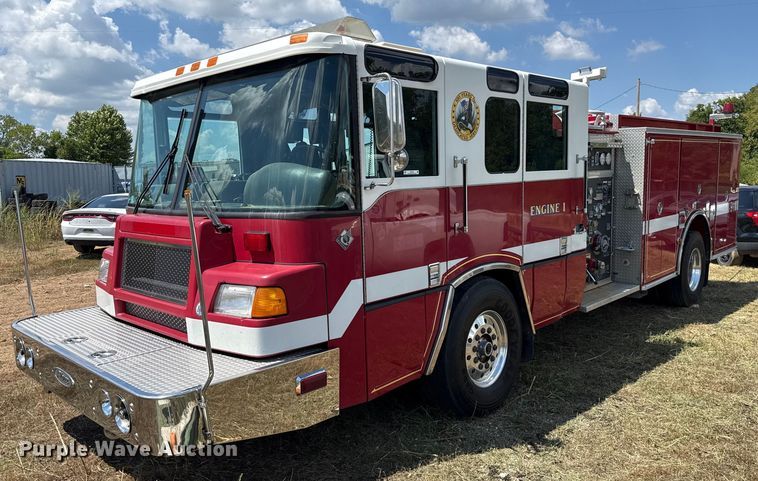 image for item EU2150 1997 Pierce Manufacturing Quantum pumper fire truck