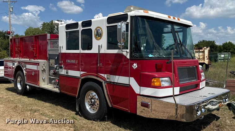 image for item EU2150 1997 Pierce Manufacturing Quantum pumper fire truck